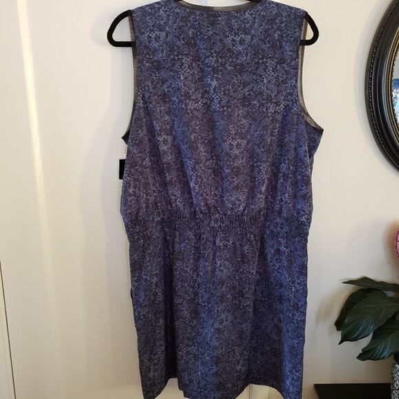 Ideology Snake Print Drawstring Waist Dress - Picture 8 of 8